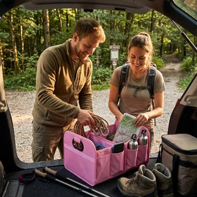 Rangement coffre voiture