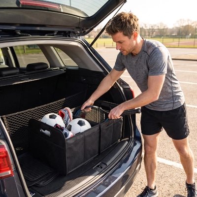 Rangement coffre voiture