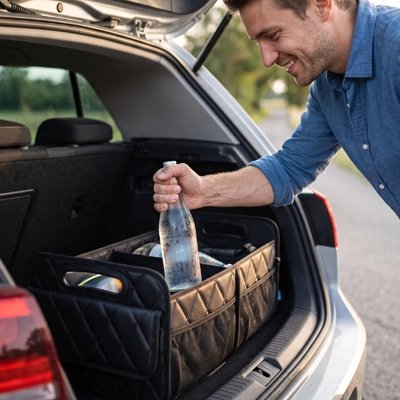 Rangement coffre voiture